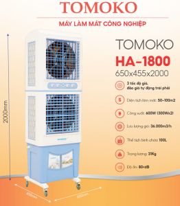 Quạt hơi nước Tomoko HA-1800