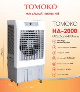 Quạt hơi nước Tomoko HA-2000