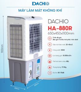 Quạt hơi nước Dachio HA-880R