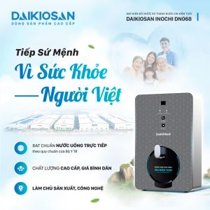 Máy biến đổi nước RO thành nước ion kiềm tươi Daikiosan DN068