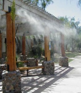 Lắp đặt máy phun sương tại quận 6