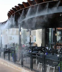 Lắp đặt máy phun sương tại Bình Tân